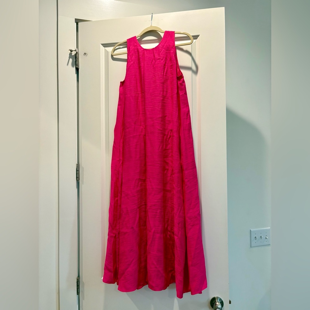 Elegant Pink Maxi Dress